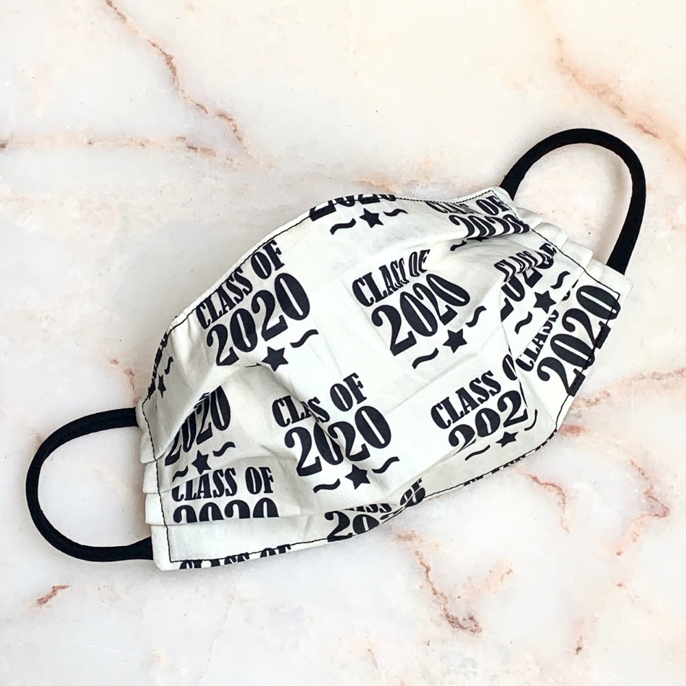 ADULT CLOTH FACE MASK_UNISEX 2020 GRAD - Picture 2 of 10
